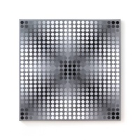 Полотно XL с рисунком Eighty единый размер черный LA REDOUTE INTERIEURS  фото, kupilegko.ru